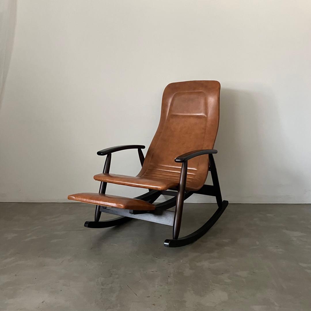 レトロ　アンティーク　ヴィンテージ　昭和　古家具　古民家　ロッキングチェア　椅子