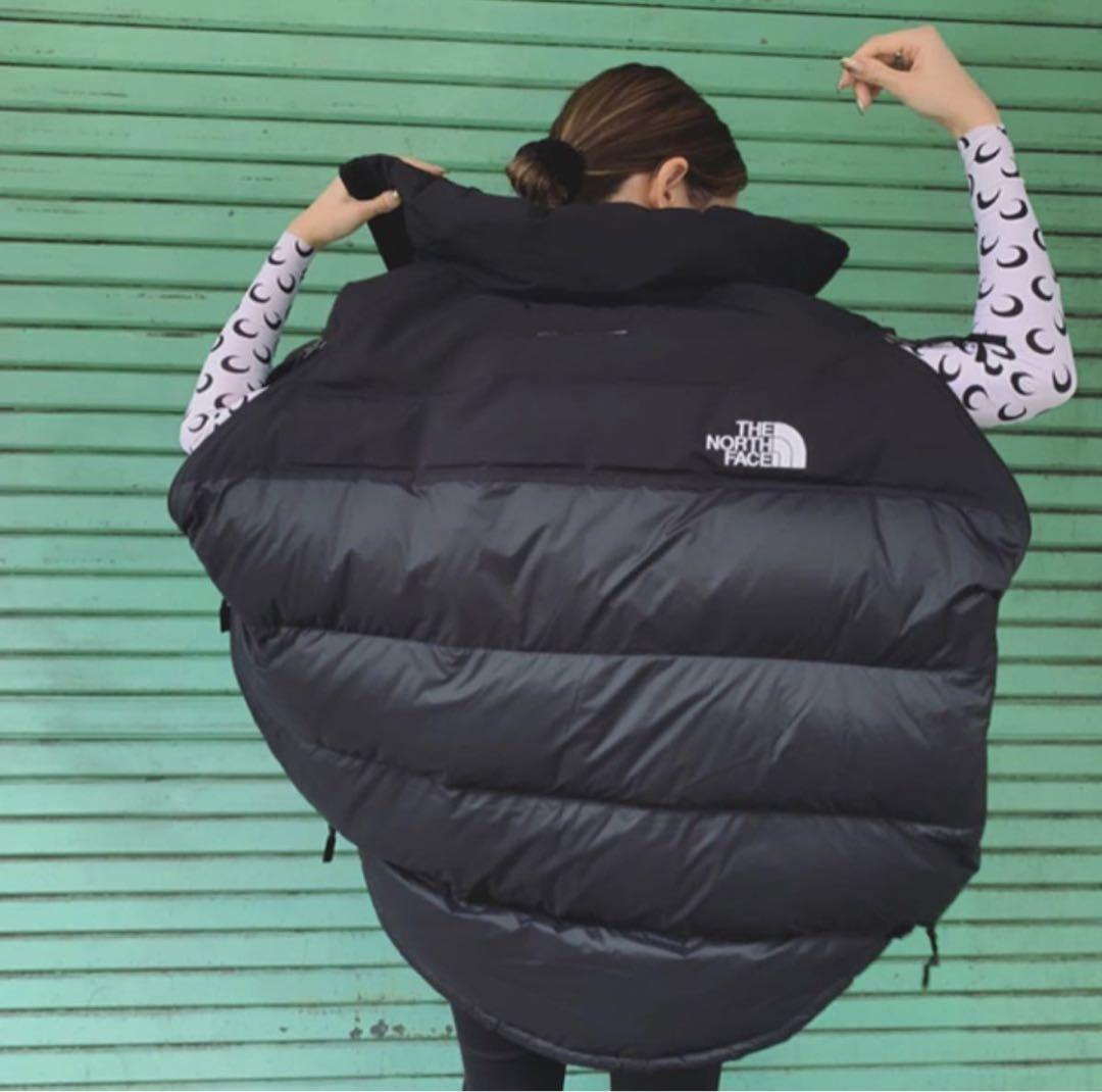 MM6 × NORTH FACE ヌプシ ダウン ノースフェイス 黒 XS