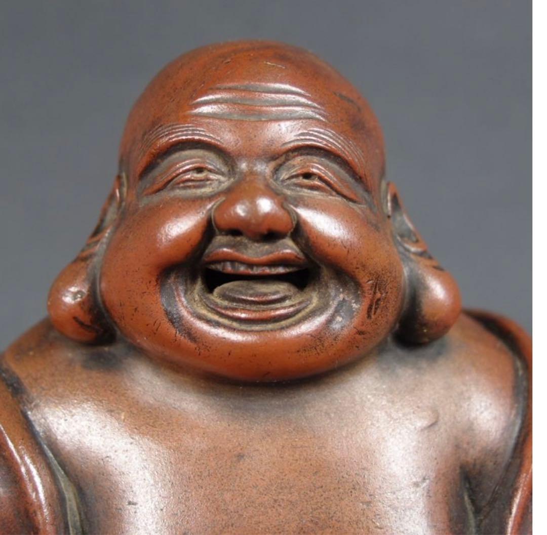 送料無料　値下げ中　江戸期古備前焼　伏香炉/置物