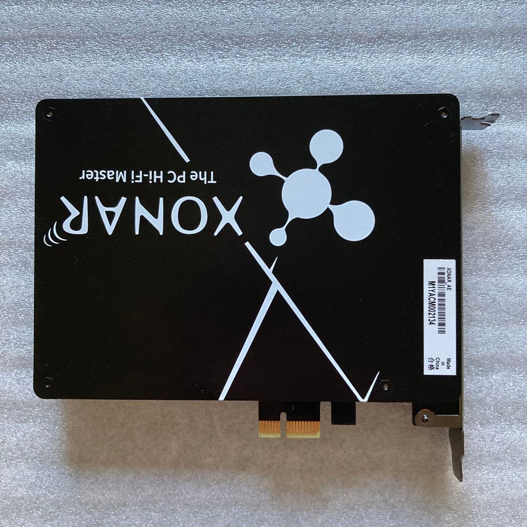 中古 本体のみ ASUS XONAR AE ゲーミングサウンドカード