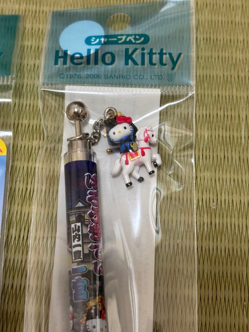 ご当地限定 ハローキティ シャープペン　ストラップ 7種12個セット　愛知　三重