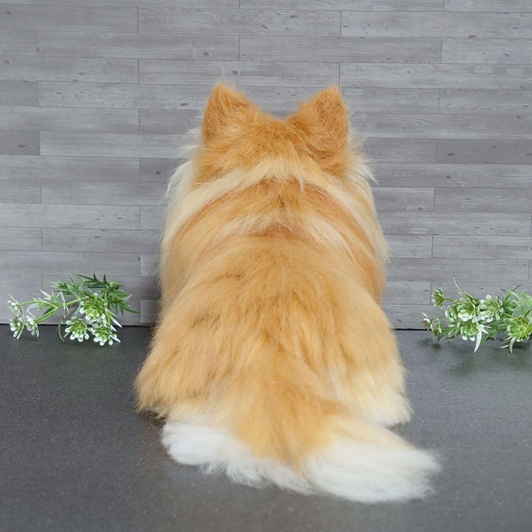 オーダー品　羊毛フェルト犬