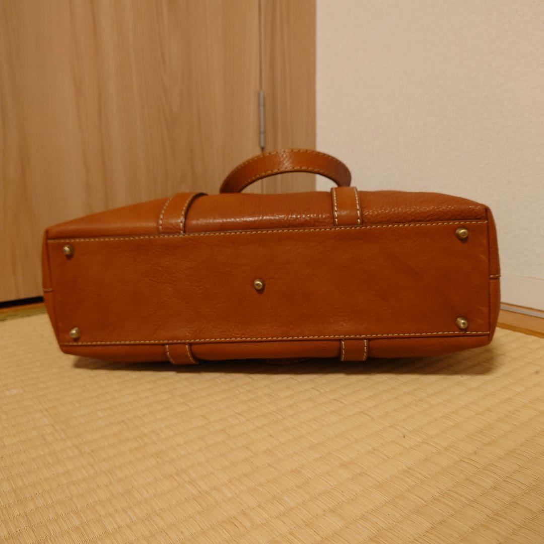 未使用に近い 土屋鞄 トーンオイルヌメ デイリートート バッグ 通勤 通学