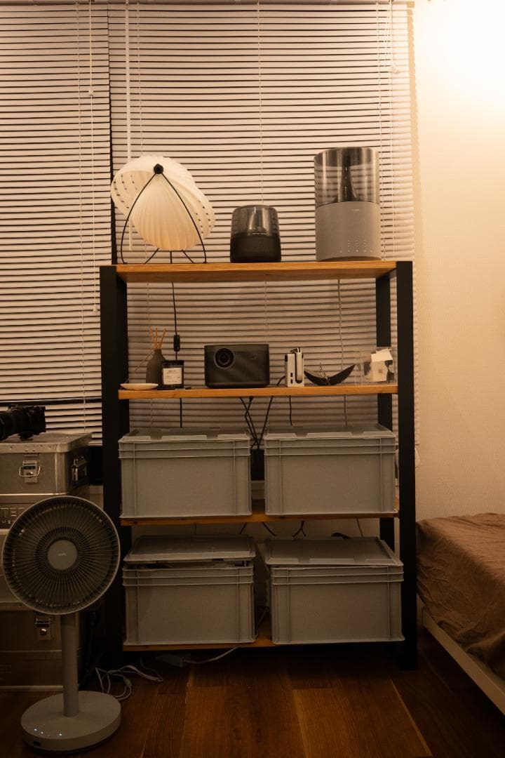 Kanademono THE SHELF/杉無垢材 × Black Steel