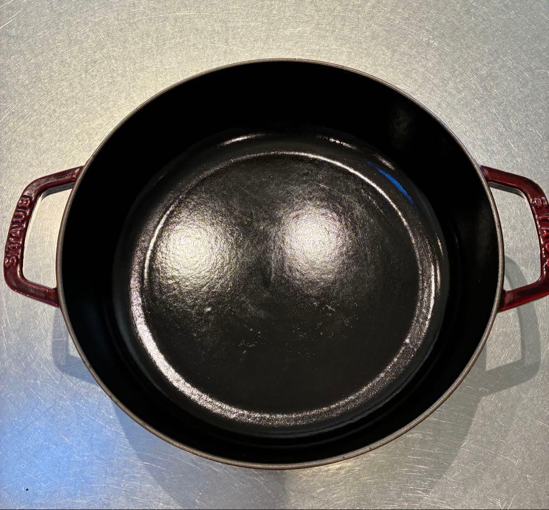 ストウブ　STAUB ブレイザーソテーパン　★ 28cm　グレナディンレッド