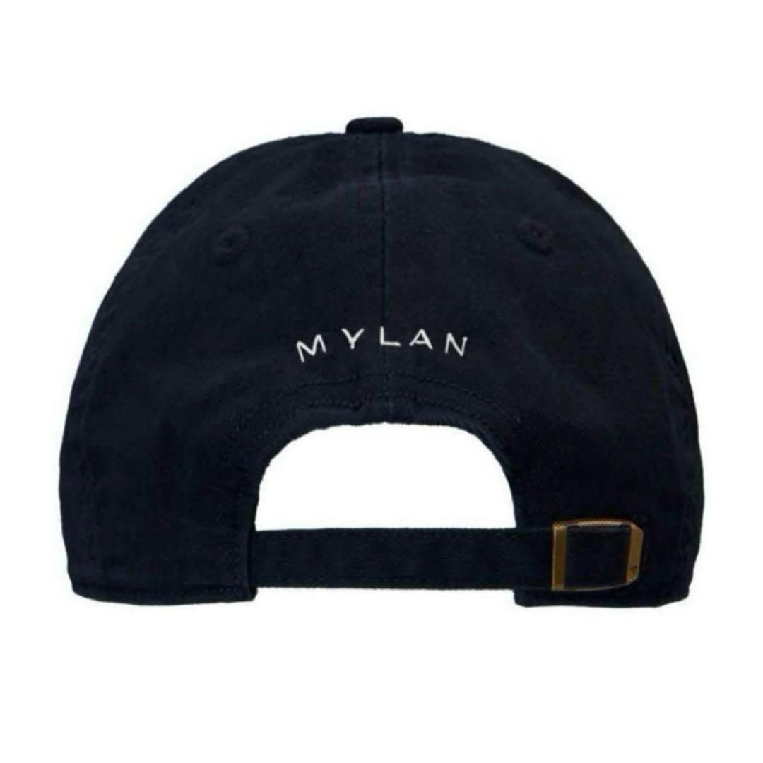 マイラン mylan キャップ　ブラック