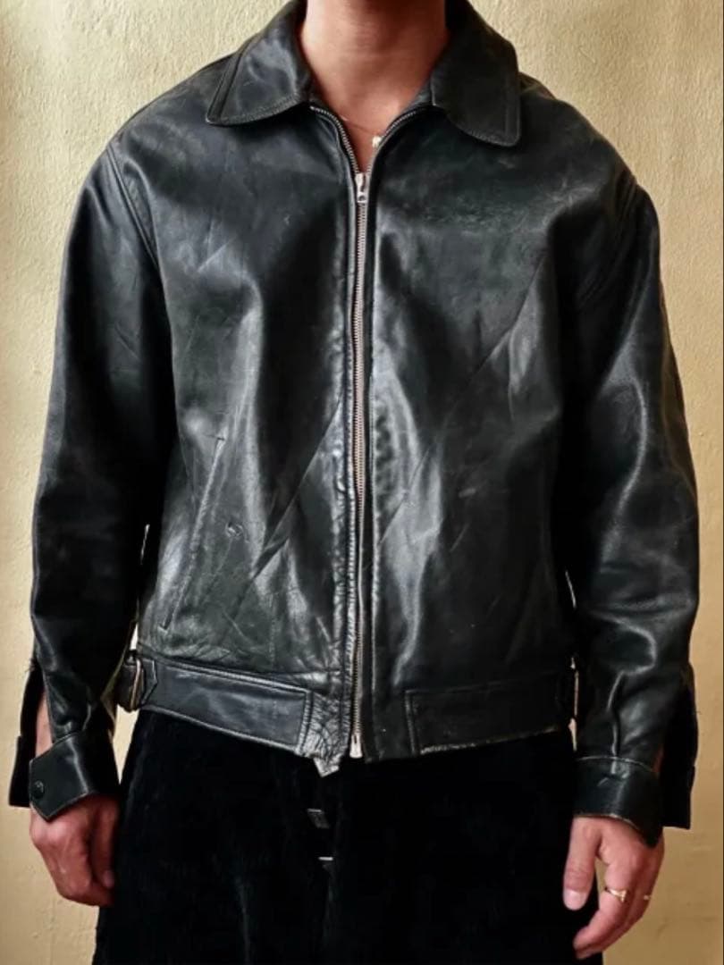 ジャケット・アウター 50~60's Vintage Leather Jacket