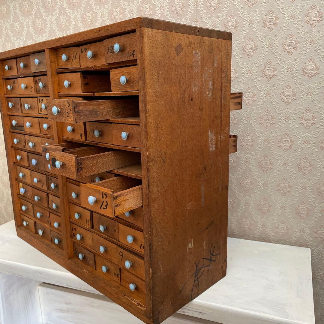 アンティーク　引出し