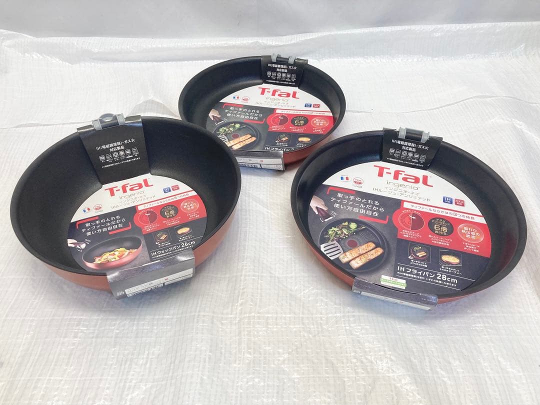 【新品未使用品】T-fal インジニオ・ネオ IHルージュ・アンリミテッドセット