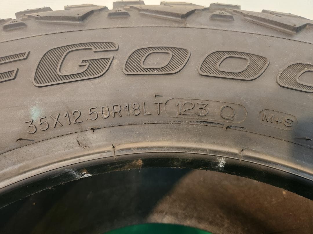 送料込☆BFGoodrichオフロードタイヤ 35X12.50R18 LT☆1本
