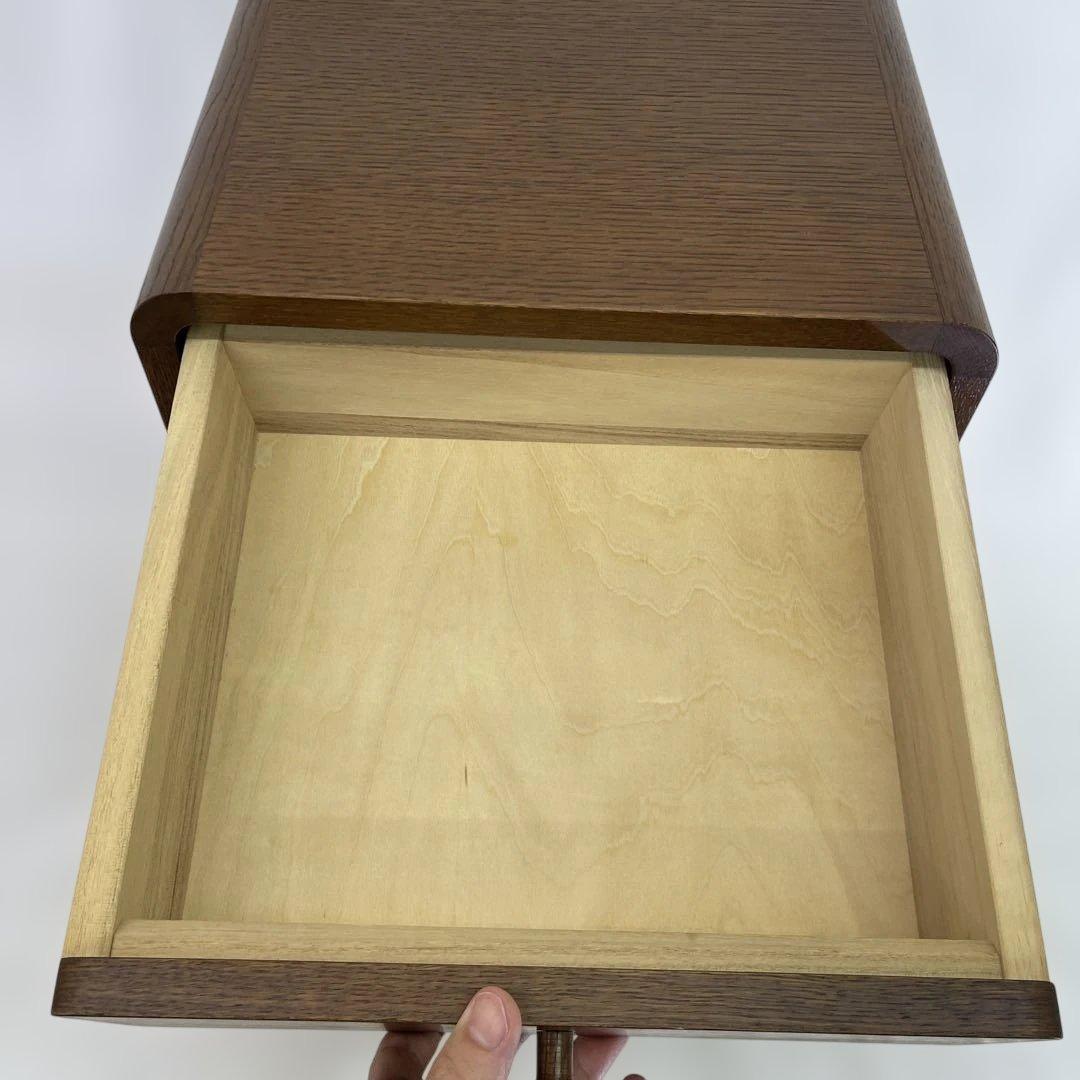 美品　日進木工　NISSIN ブリック・ブロック チェスト　天然木　ブラウン　棚