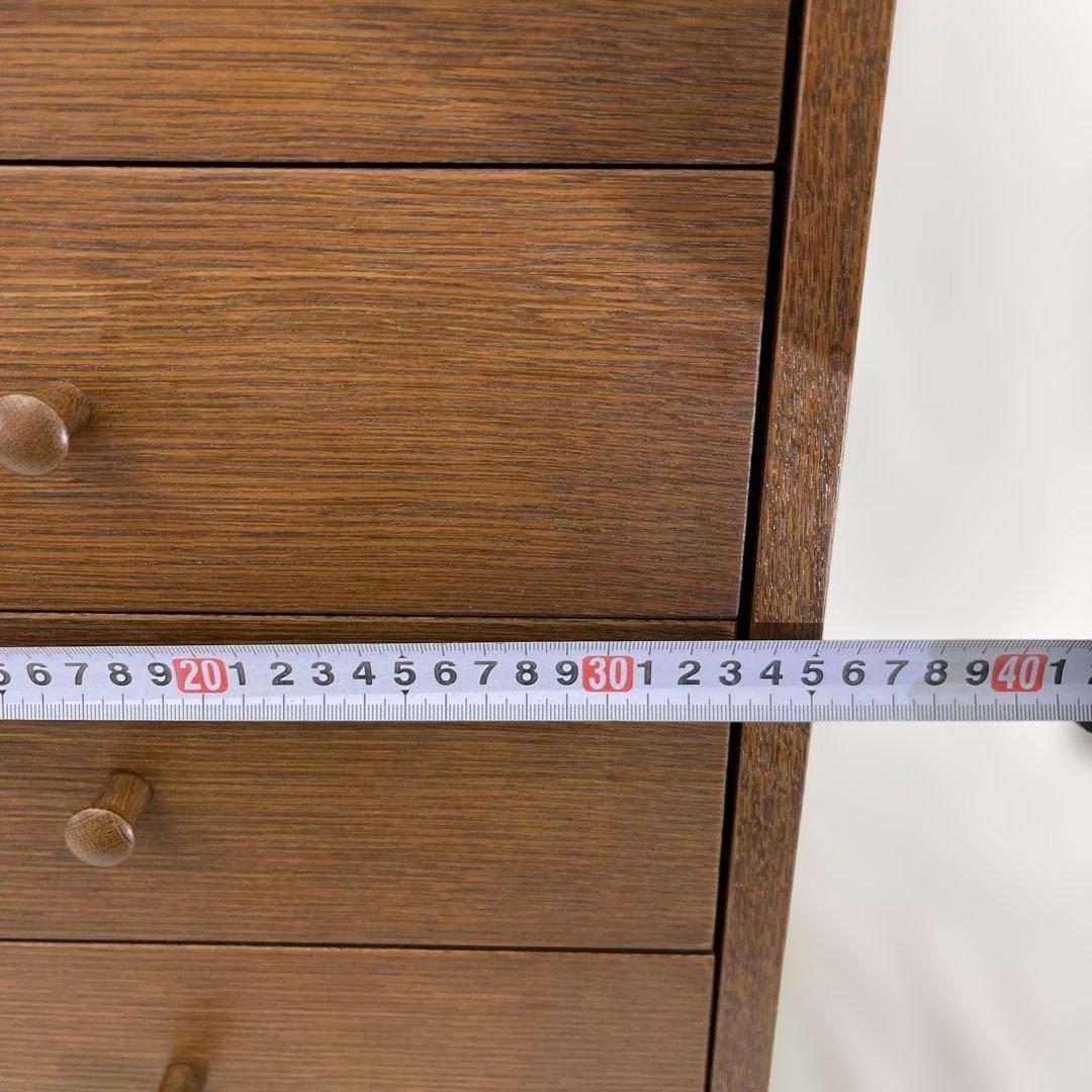 美品　日進木工　NISSIN ブリック・ブロック チェスト　天然木　ブラウン　棚