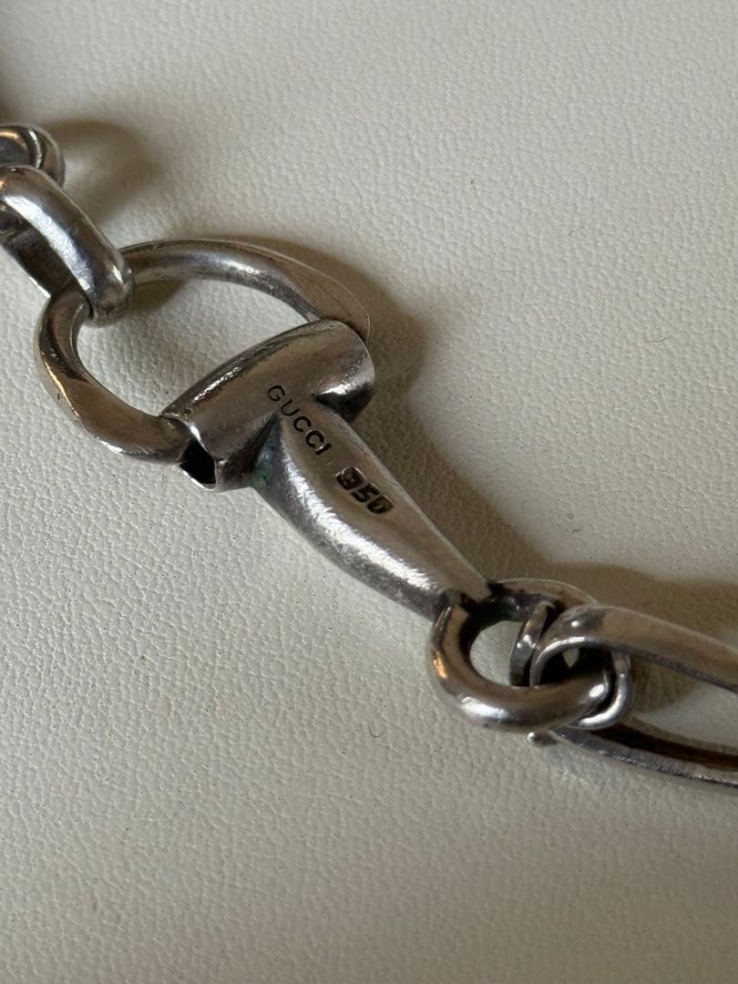 ヴィンテージ Gucciホースビット シルバー950ブレスレット トムフォード
