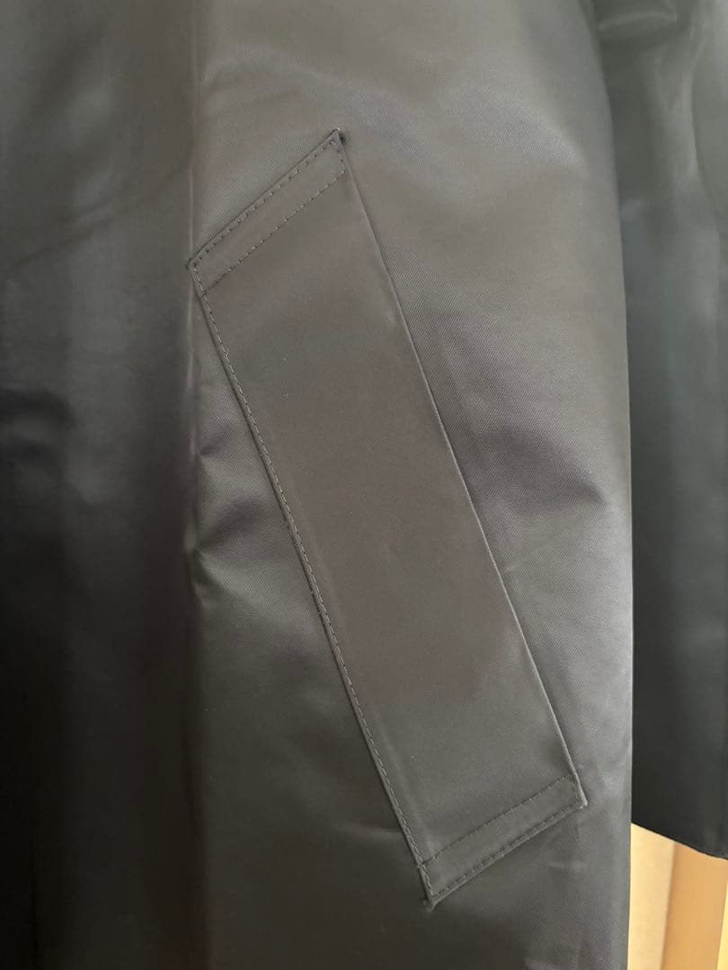 HYKE×MACKINTOSHコート2ブラックハイクマッキントッシュ