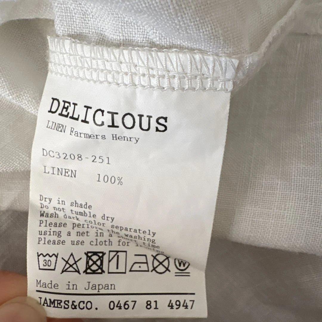 カブ　DELICIOUS ホワイト 七分袖カットソー L