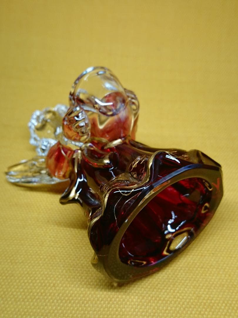 【美品】人形　天使　ムラーノ　ガラス　置物　インテリア　工芸品　美術品A3151