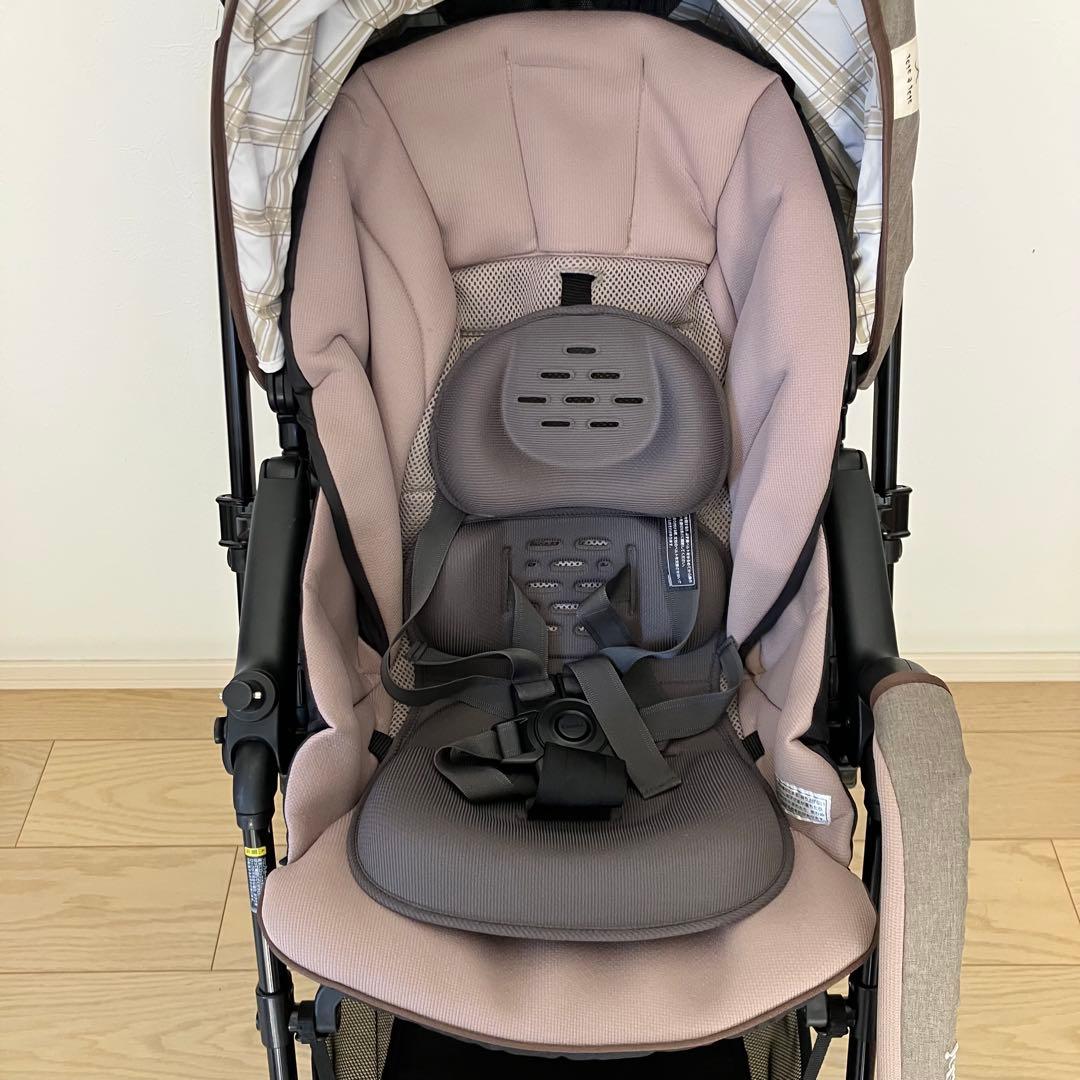 美品✨コンビ ベビーカー スゴカルα Light エッグショック テータテート