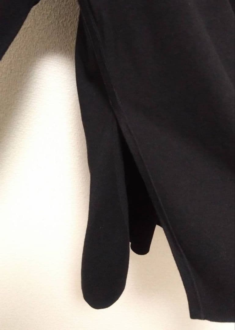 ENFOLD 24 BOX KNIT PULLOVER モックネック 38 黒