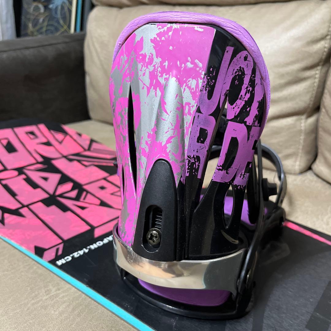 K2 www ワールドワイドウェポン 142cm バインディングセット