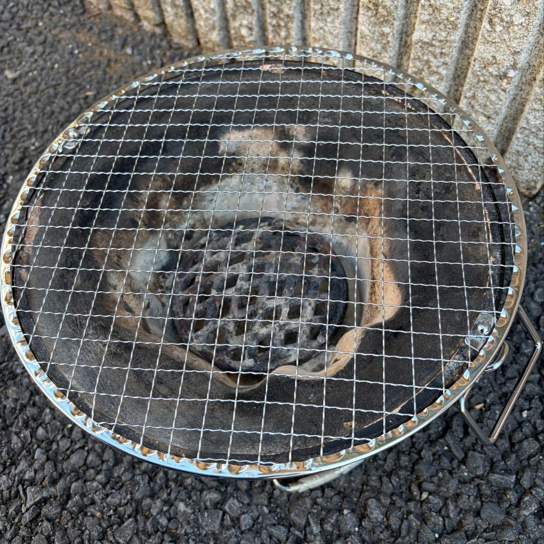 太成工業 珪藻土 七輪 バーベキューコンロ「能登」丸型 小／ゴードンミラー収納
