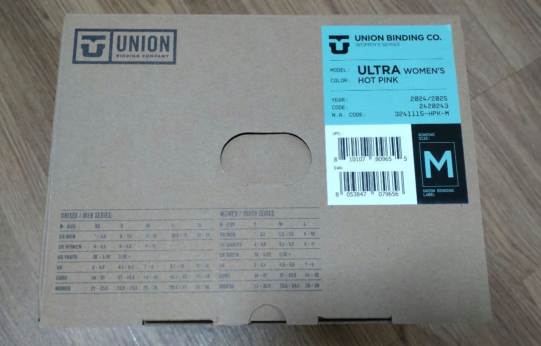 新品未使用 ユニオン ウルトラ UNION BINDING ULTRA 2425