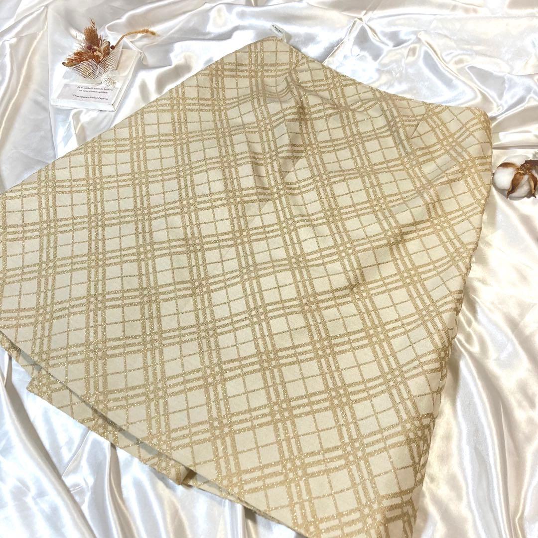 極美品✨BURRBERRY LONDON ミディスカート　チェック　ウール混