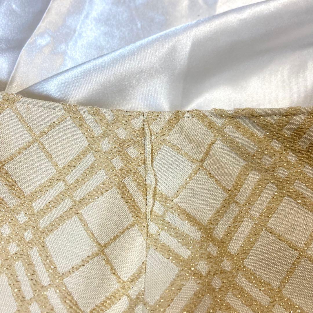 極美品✨BURRBERRY LONDON ミディスカート　チェック　ウール混