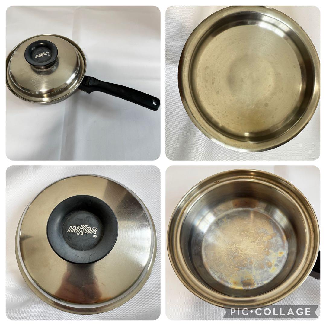 お値下げしました。INKOR　インコア 　鍋・フライパン・蒸し器・スチ－マ－