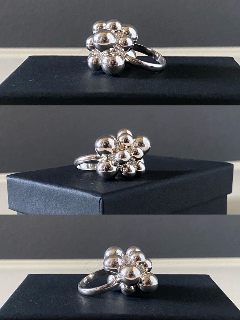アンティーク ビンテージ 925 silver リング 指輪 9-11号 希少