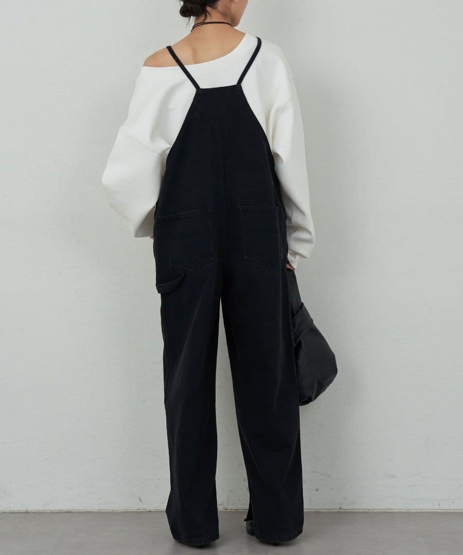 新品 デニムサロペット