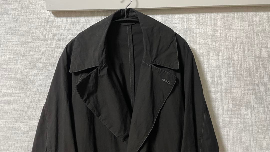 comoli タイロッケンコート ※後染め ブラック