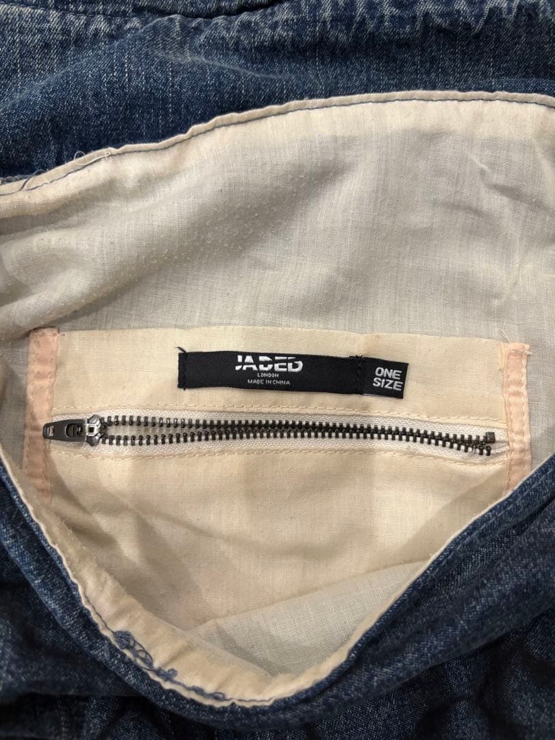 Jaded london × Cold f33t デニムバッグ