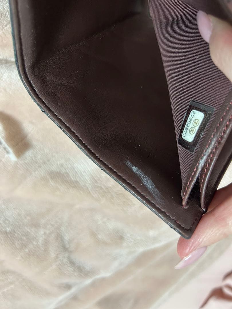 CHANEL ラムスキン 財布