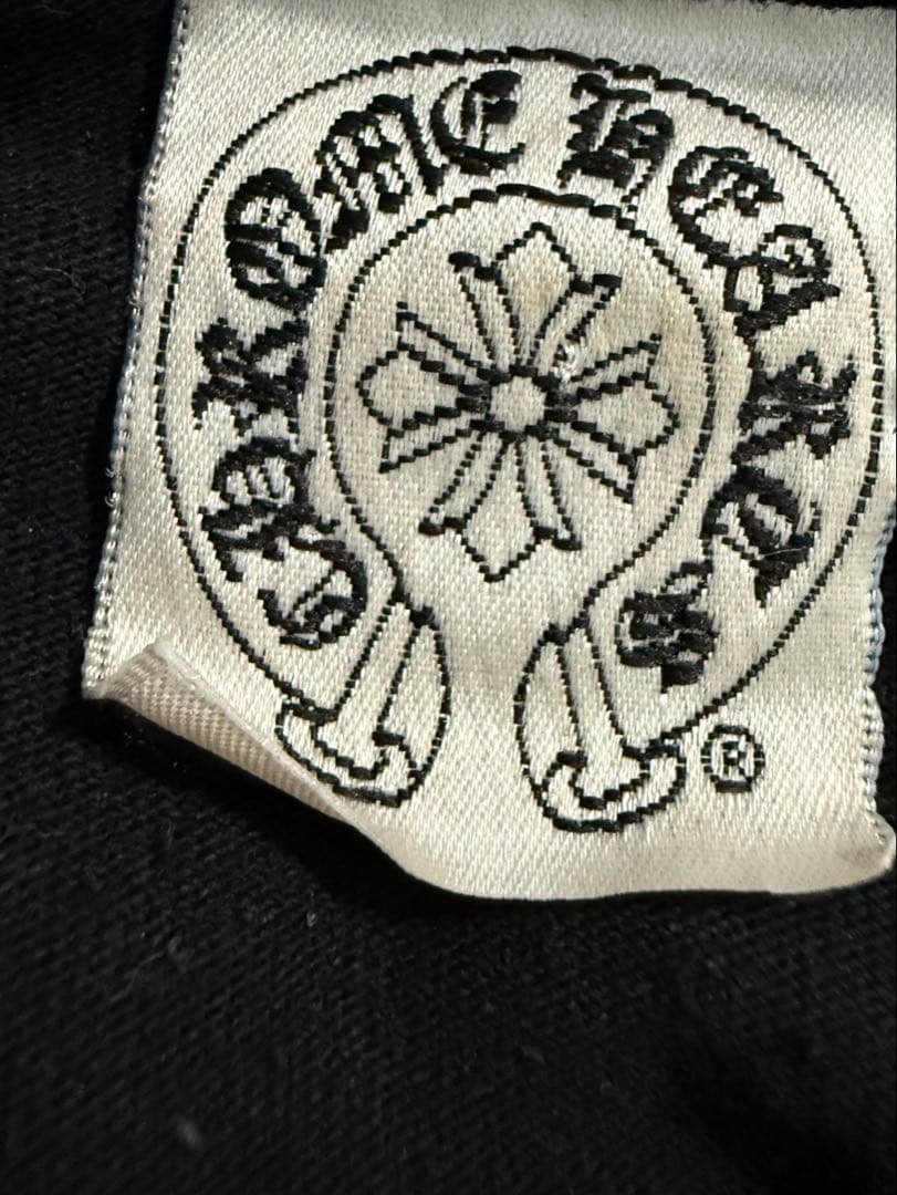 L*J様 Chrome Hearts ブラック ロングスリーブ Tシャツ