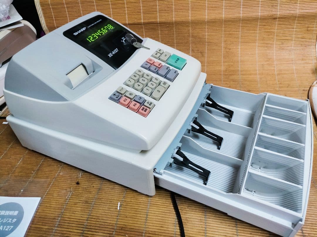 シャープレジスター　XE-A127　簡単便利特殊　送料込　910890