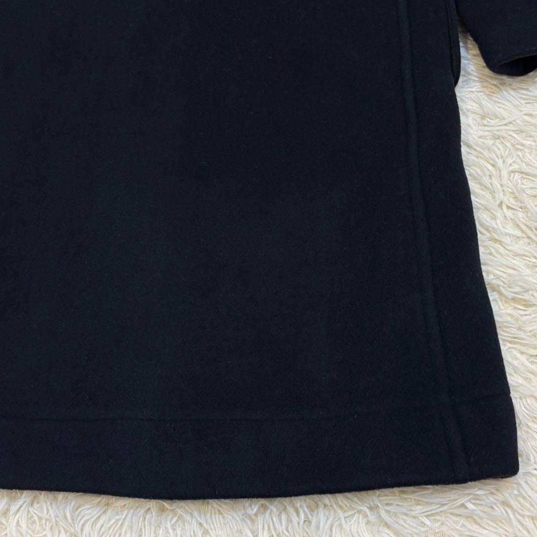 ロンドントラディション　フード付きダッフルコート　(F)　黒　イギリス製