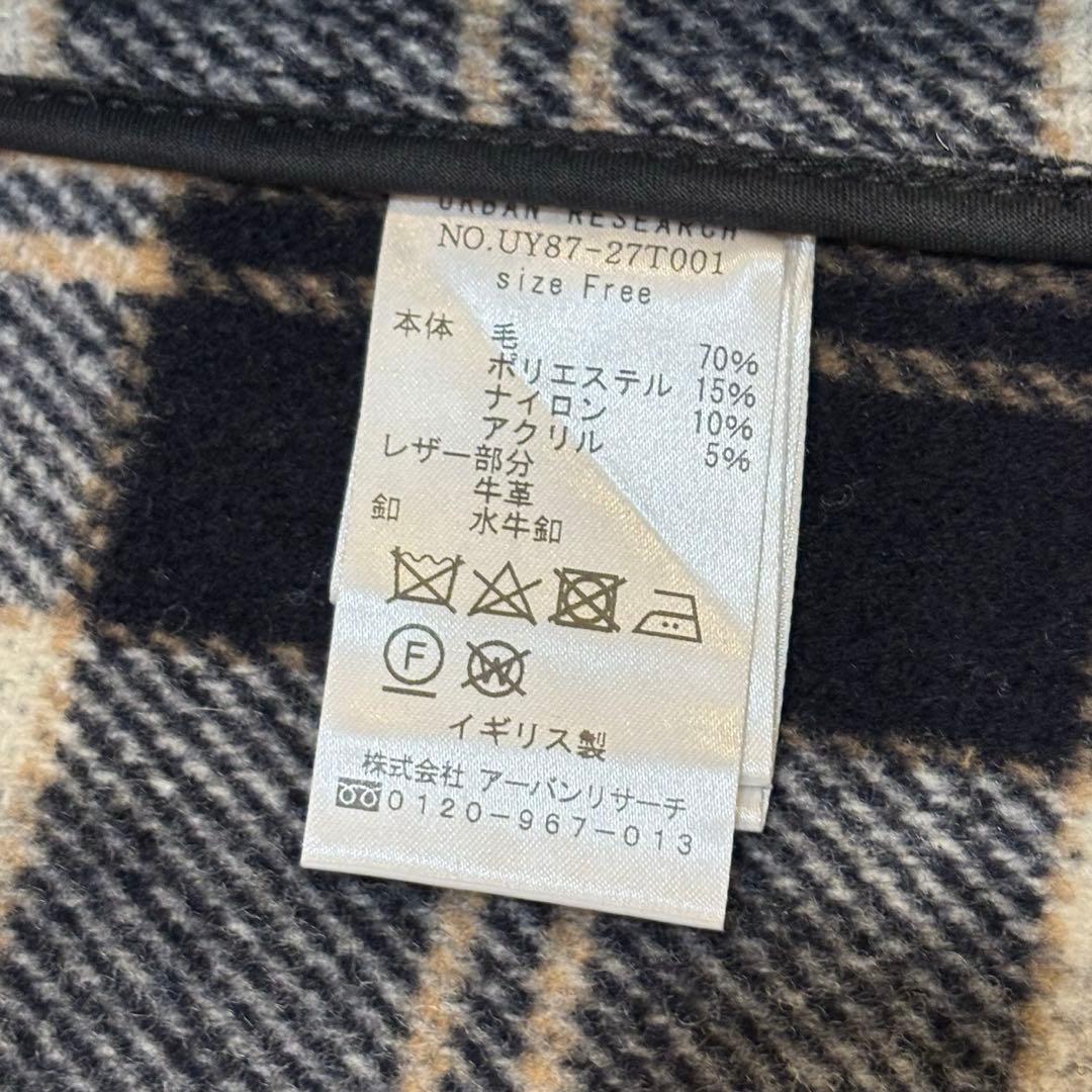 ロンドントラディション　フード付きダッフルコート　(F)　黒　イギリス製