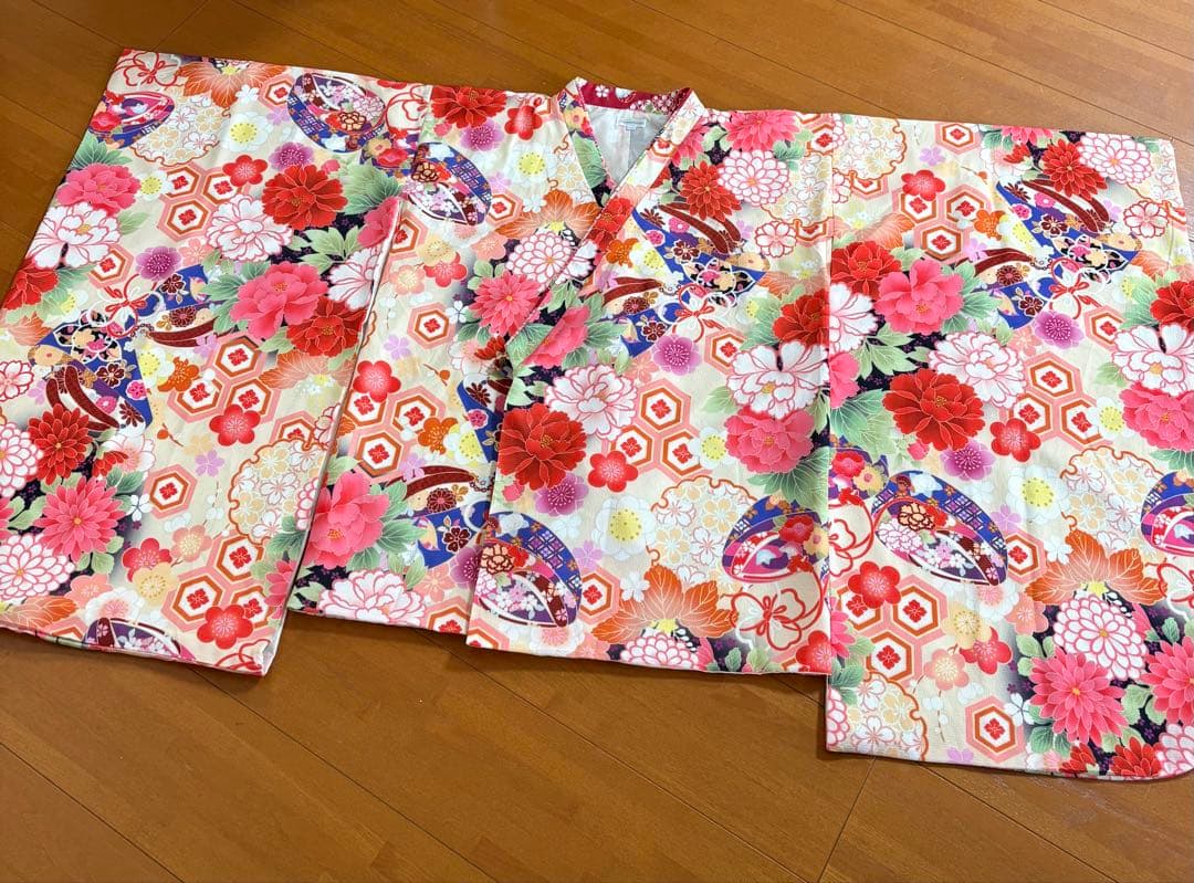 【ちー】袴セット165センチ　髪飾り付