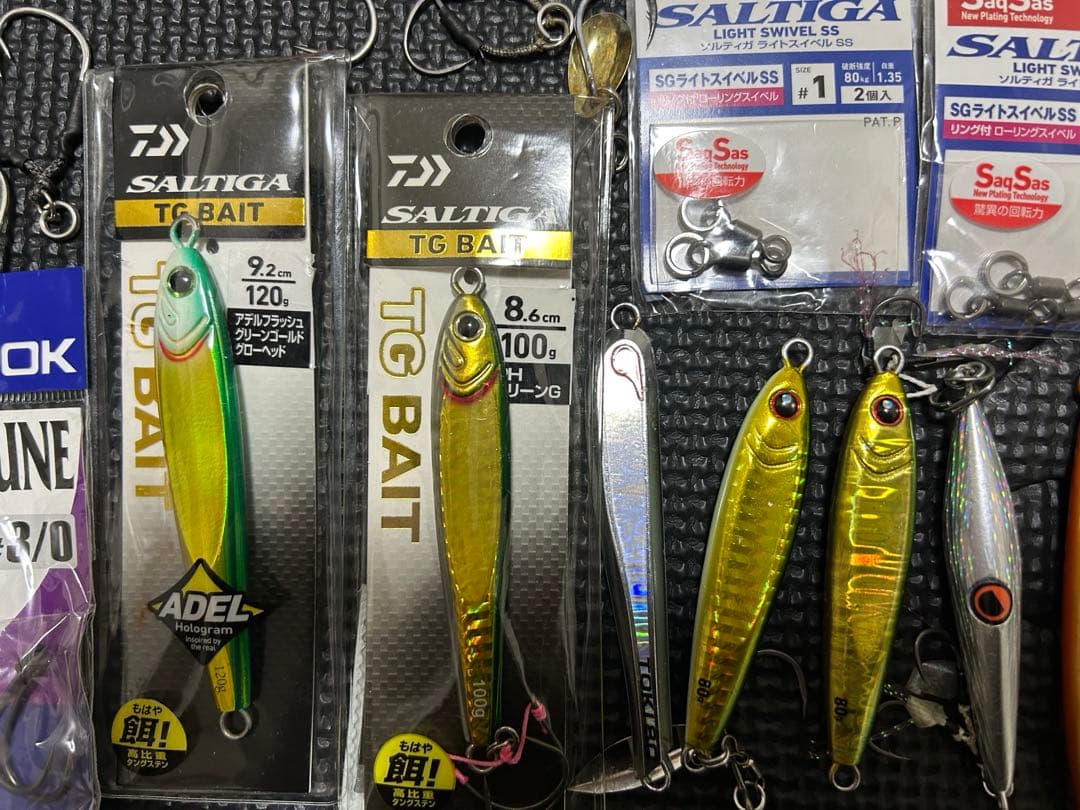 ダイワ　TGベイト　ポーズレス　トウキチロウ　などフック付きまとめセット