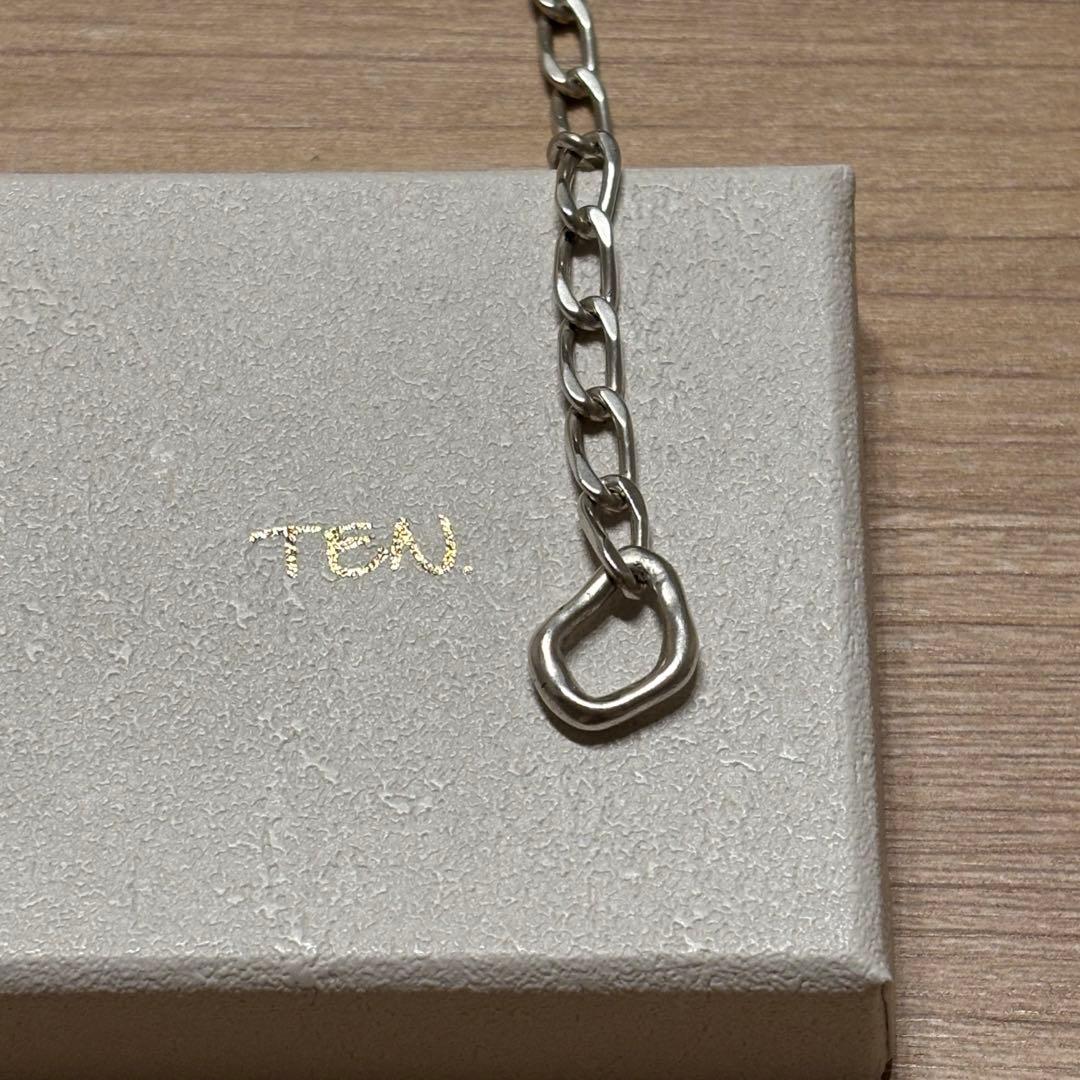 ten ブレスレット　SILVER925 メンズ レディース　シルバー