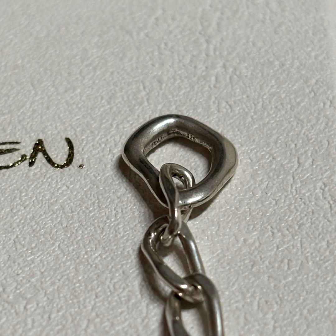 ten ブレスレット　SILVER925 メンズ レディース　シルバー