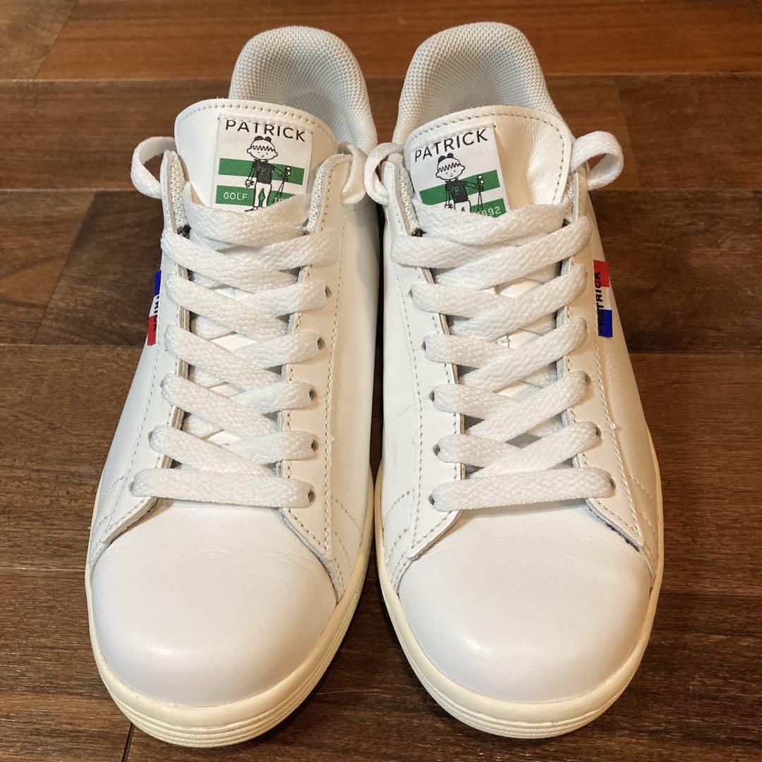 新品✨️PATRICK パトリック GOLF ゴルフ ホワイト 37 23.5㎝