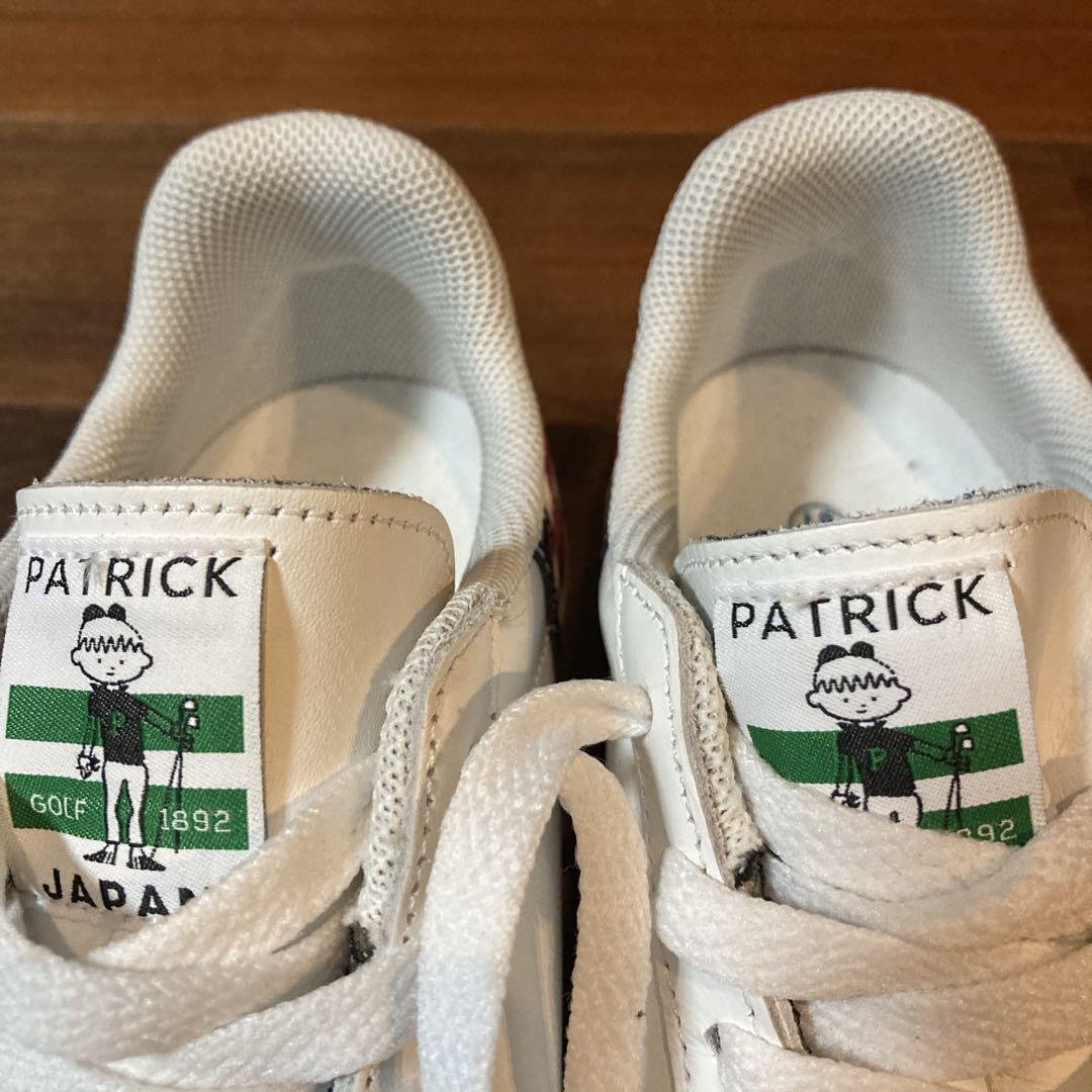 新品✨️PATRICK パトリック GOLF ゴルフ ホワイト 37 23.5㎝