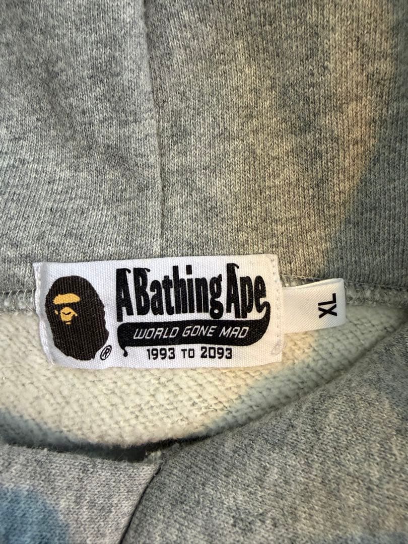 たまごっち × A BATHING APE パーカー グレー XL
