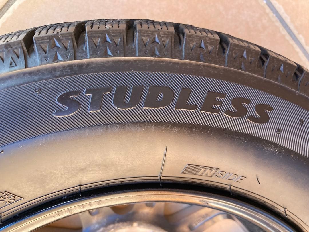 ブリヂストンブリザックVRX3 145/80R13スタッドレス4本ホイールセット