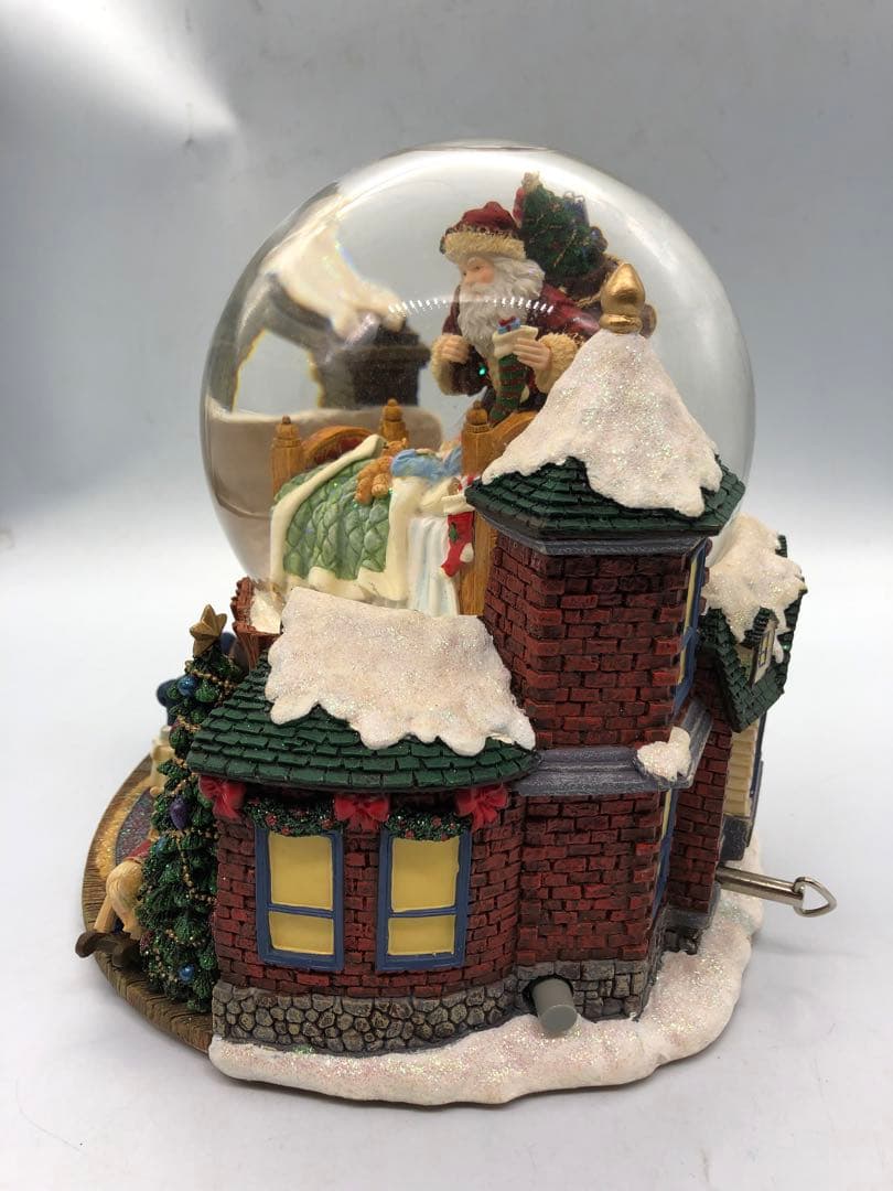 サンタクロース クリスマス オルゴール ヴィンテージ 稼動品