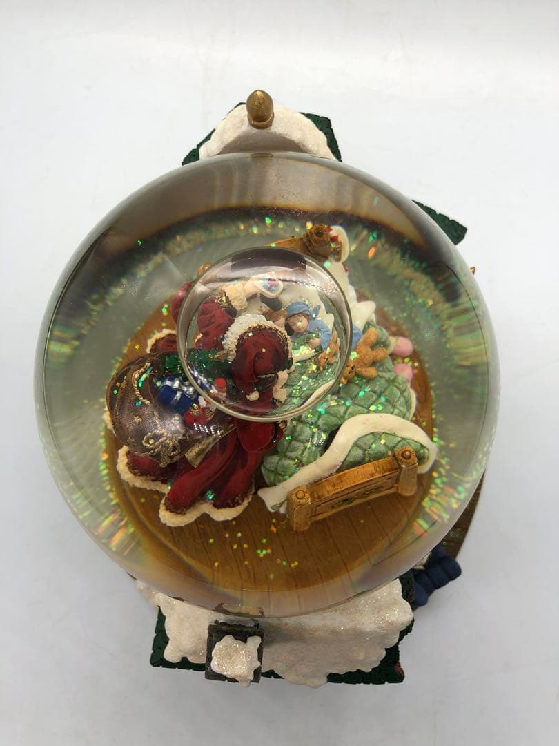 サンタクロース クリスマス オルゴール ヴィンテージ 稼動品