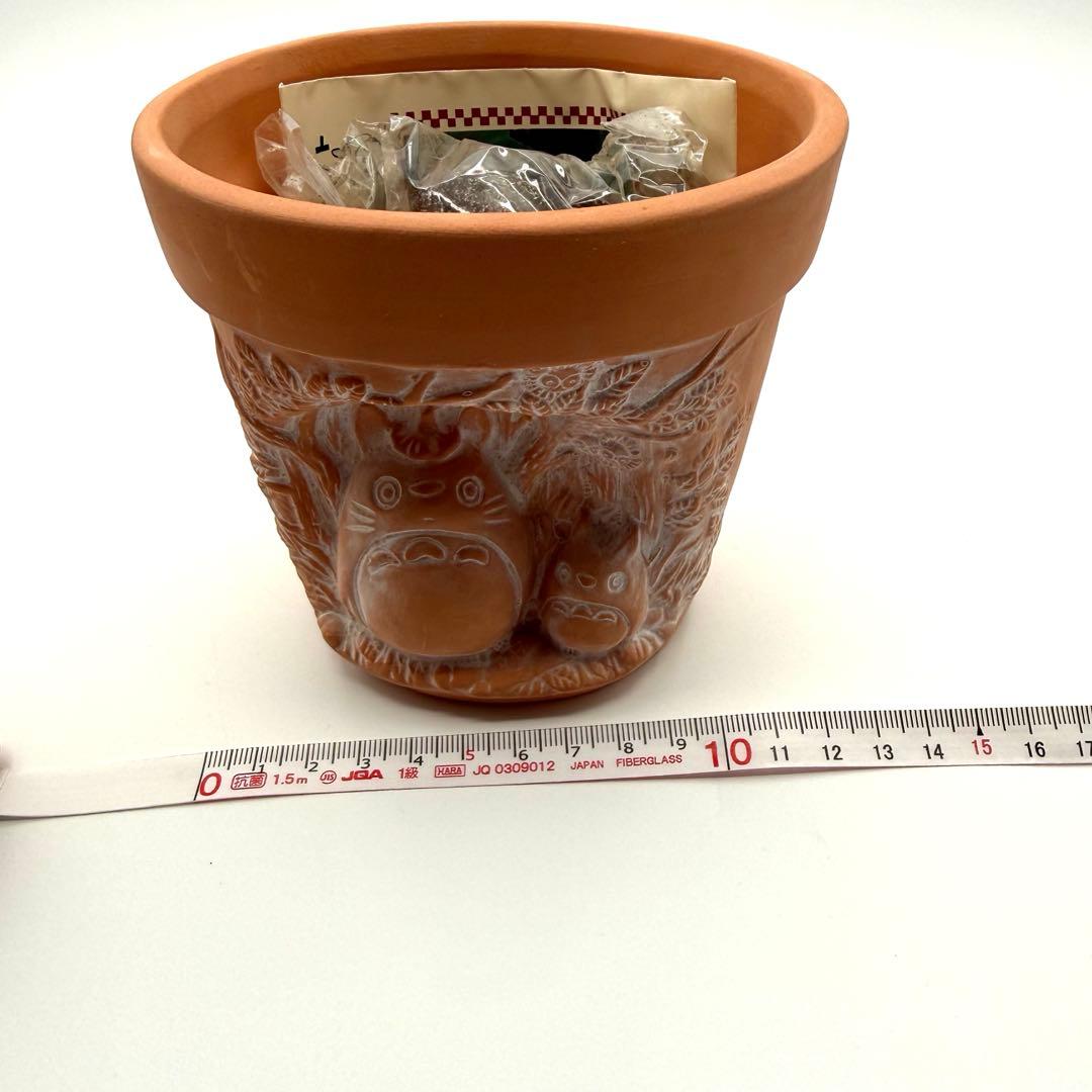 【希少・新品】 となりのトトロ プランター 植木鉢 素焼きプランター トトロ