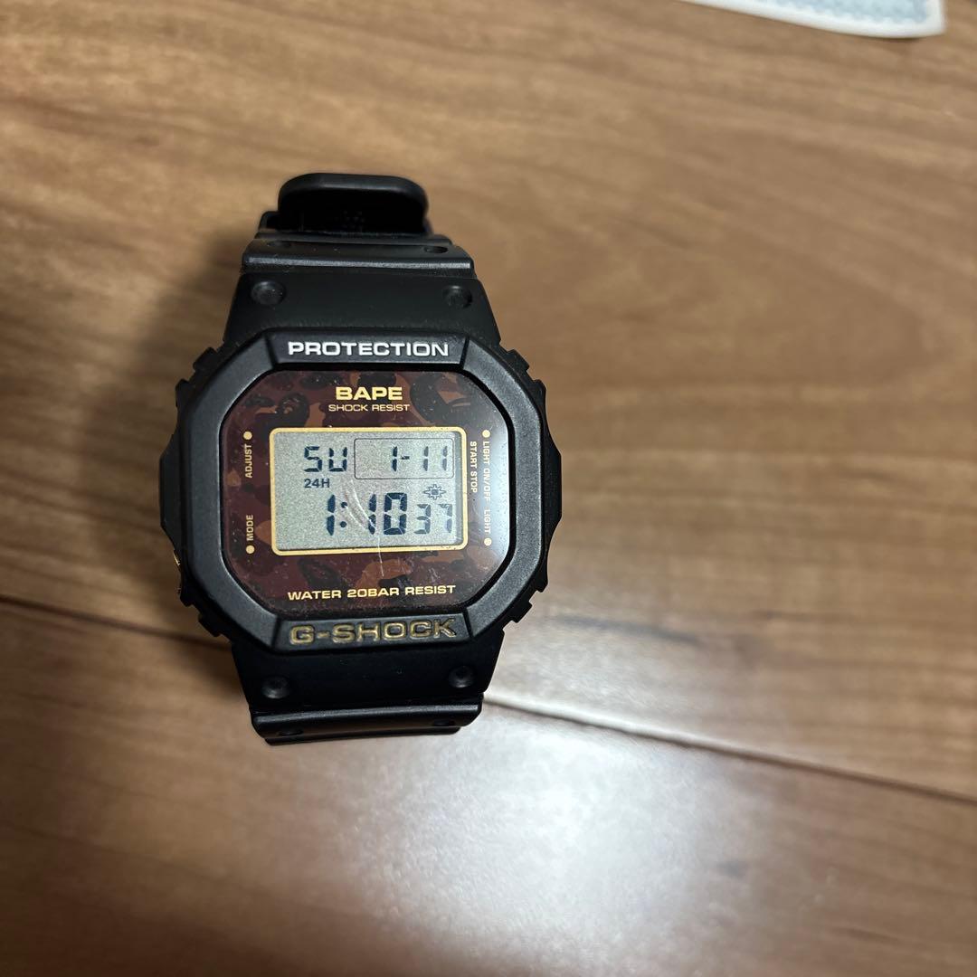【希少】G-SHOCK x A BATHING APE DW-5600VT