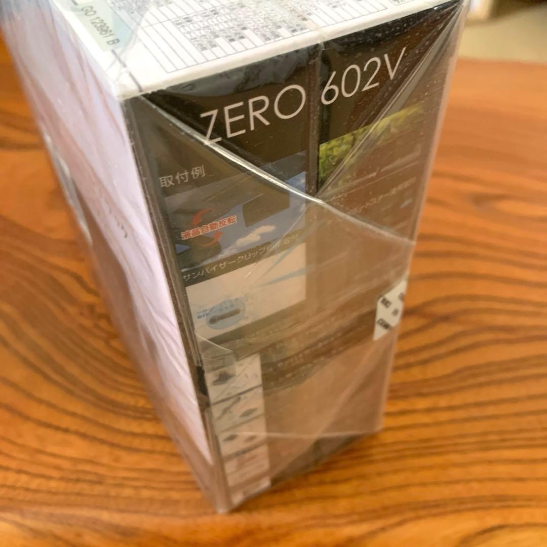 COMTEC 超高感度GPSレーダー探知機zero602v 新品未開封　ブラック